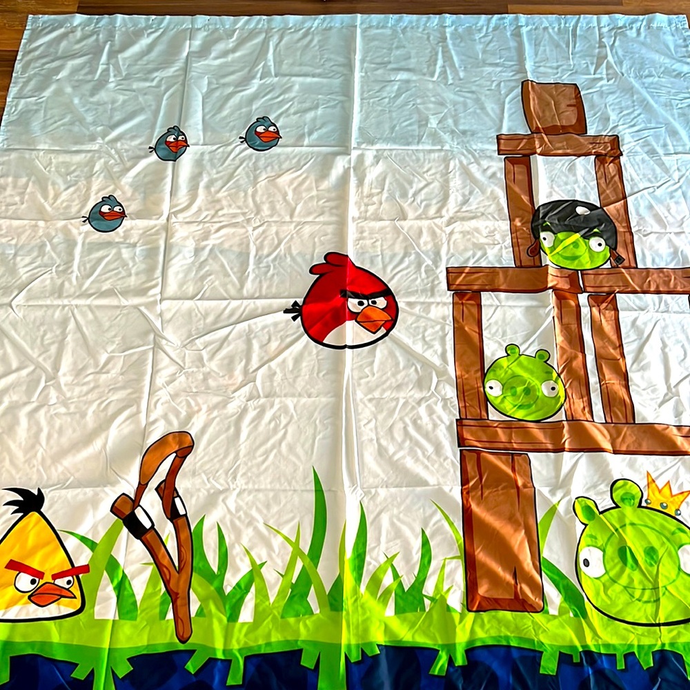 Angry Birds Shower Curtain